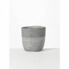SULLIVANS Gray Cement Pot