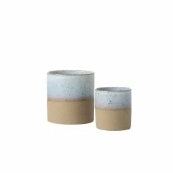 SULLIVANS Multi-Color Ceramic Planter (Set of 2)